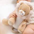 Nattou felhúzós zenélő játék plüss nagy Flo, Ernest and Oli - Ernest, az oroszlán