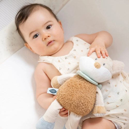 Nattou felhúzós zenélő játék plüss nagy Flo, Ernest and Oli - Flo, a róka