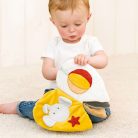 Nattou játékkönyv plüss készségfejlesztő Luna and Axel