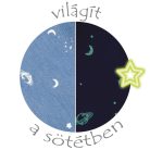 Nattou szundikendő plüss foszforeszkáló Lapidou - Nyúl kék