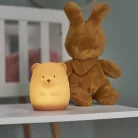Nattou éjjeli fény szilikon 11cm Maci