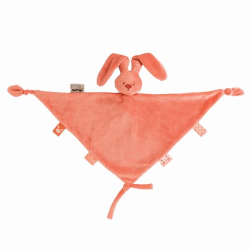 Nattou plüss szundikendő maxi Lapidou - Nyúl terrakotta