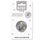 BIBS játszócumi - Colour natúr kaucsuk 0-6 hó delfin 1 db