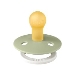   BIBS játszócumi - Colour natúr kaucsuk éjszakai 0-6 hó zsálya 1 db tasakban