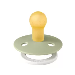   BIBS játszócumi - Colour natúr kaucsuk éjszakai 0-6 hó zsálya 1 db tasakban