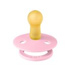 BIBS játszócumi - Colour natúr kaucsuk 6-18 hó babarózsaszín 1 db tasakban