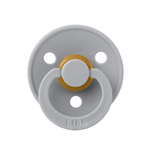 BIBS játszócumi - Colour natúr kaucsuk 6-18 hó delfin 1 db tasakban