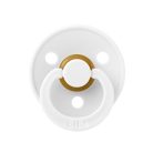 BIBS játszócumi - Colour natúr kaucsuk 6-18 hó hófehér 1 db tasakban