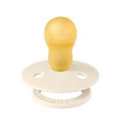   BIBS játszócumi - Colour natúr kaucsuk 18-36 hó krémfehér 1 db tasakban