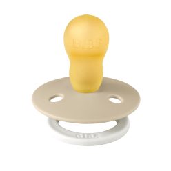   BIBS játszócumi - Colour natúr kaucsuk éjszakai 18-36 hó vanília 1 db tasakban