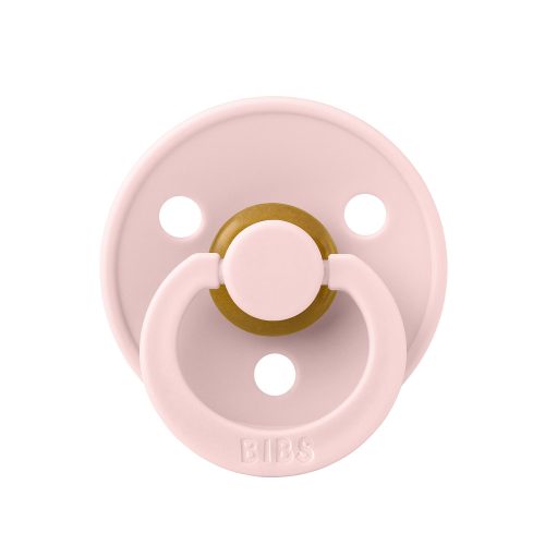 BIBS játszócumi - Colour natúr kaucsuk 6-18 hó cseresznyevirág 1 db tasakban