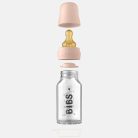 BIBS cumisüveg szett üveg 110ml púderrózsaszín
