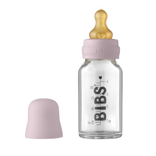 BIBS cumisüveg szett üveg 110ml halvány lila