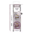 BIBS játszócumi - X Liberty Colour natúr kaucsuk 0-6 hó capel pasztellszürke 2 db