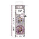 BIBS játszócumi – X Liberty Colour natúr kaucsuk 6-18 hó capel pasztellszürke 2 db