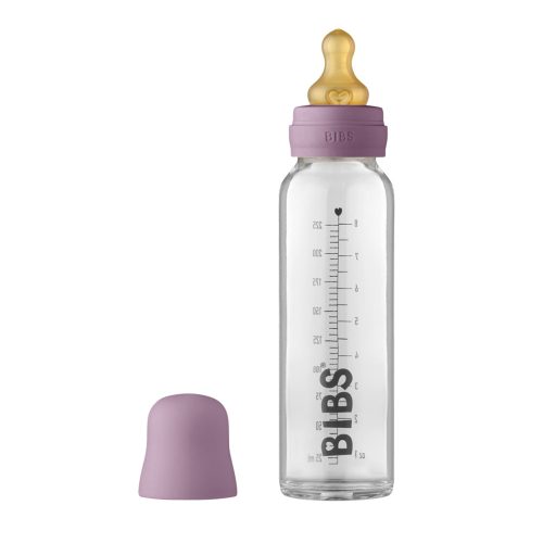 BIBS cumisüvegszett üveg 225ml mályva