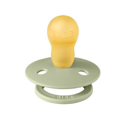 BIBS játszócumi - Studio Katica Colour natúr kaucsuk 18-36 hó zsálya 1db tasakban