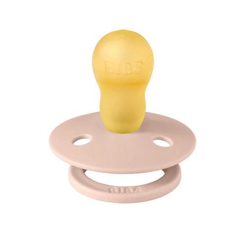 BIBS játszócumi - Studio Katica Colour natúr kaucsuk 18-36 hó púderrózsaszín 1db tasakban