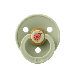   BIBS játszócumi - Studio Katica Colour natúr kaucsuk 0-6 hó zsálya 1db tasakban