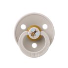 BIBS játszócumi - Studio Méhecske Colour natúr kaucsuk 18-36 hó gombaba 1db tasakban