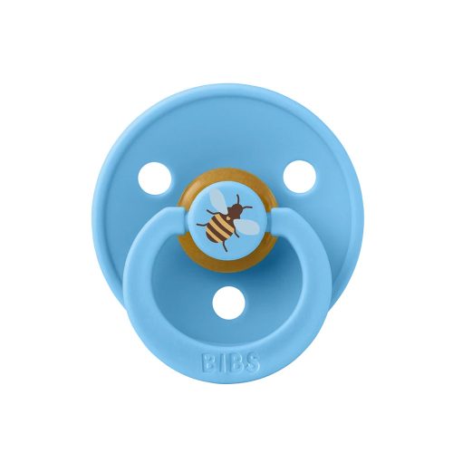 BIBS játszócumi - Studio Méhecske Colour natúr kaucsuk 18-36 hó tavaszi szellő 1db tasakban