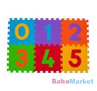 habtapi - BabyOno szivacspuzzle szőnyeg számok 6 db 