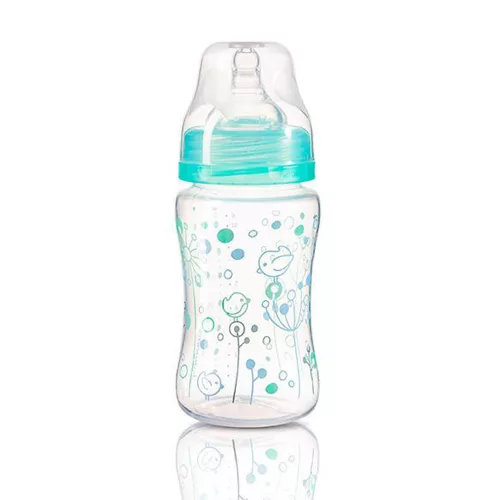 BabyOno cumisüveg műanyag  szélesnyakú anticolic 240ml