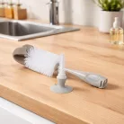 BabyOno üveg- és cumimosó kefe tapadókoronggal 728/04 szürke