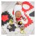 BabyOno szivacspuzzle szőnyeg 10db formák piros/f/f 395/01