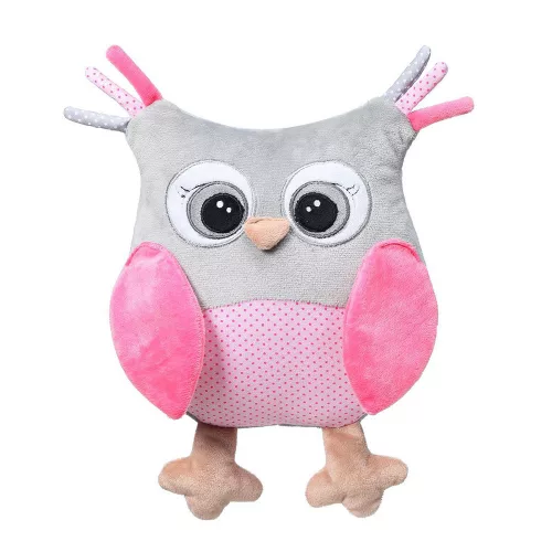 BabyOno csörgő Sofia bagoly plüss 30cm két színben 441