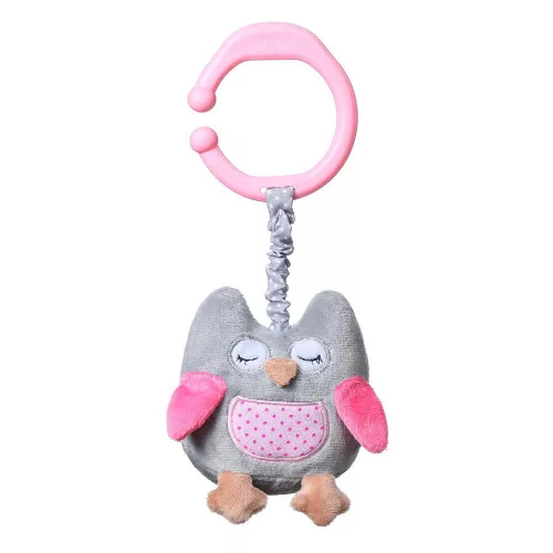 BabyOno játékfigura Sofia bagoly plüss rezgő 21cm két színben 442