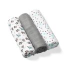 BabyOno textilpelenka színes 3db bambusz 397/02 szürke