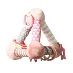   BabyOno játék piramis készségfejlesztő Tiny Joga 898/01 rózsaszín
