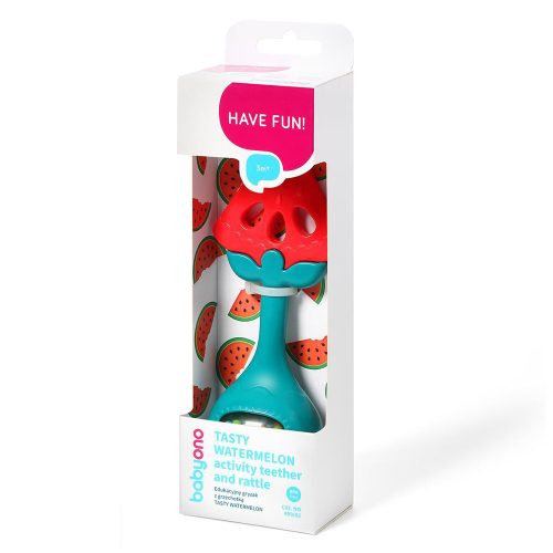 BabyOno csörgő rágóka dinnye 499/02