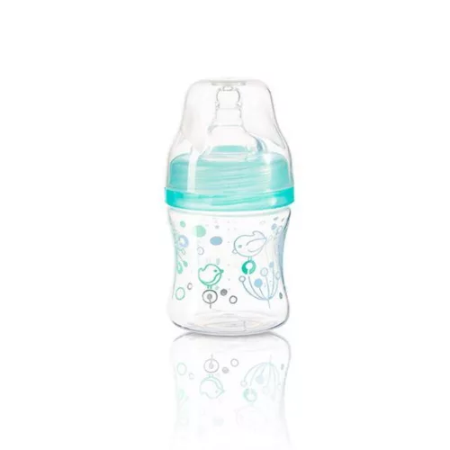 BabyOno cumisüveg műa. szélesnyakú anticolic 120ml menta 402/01