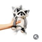 BabyOno plüss csörgő Rocky mosómaci 25cm 745