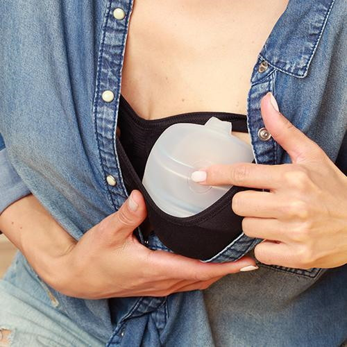 BabyOno tejgyűjtő kagyló MILK ME! - vákuumfunkcióval 1400