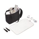 BabyOno pelenkázó táska Best Time Ever 45x30x16cm fekete 1515