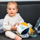 BabyOno játéklabda - Woodland puha készségfejlesztő 1436