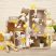 BabyOno játék babakocsira - Balerinák, csíptethető, sípoló, csörgő rágókával 1441