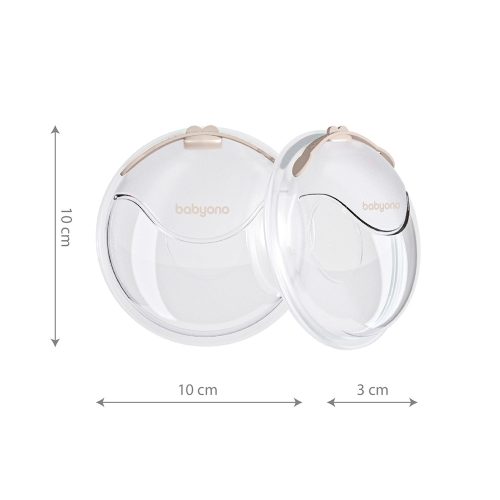BabyOno tejgyűjtő kagyló 2db 1468