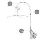 BabyOno zenélő-forgó elektromos - utazóágyra és fa kiságyra - Lovak 793