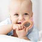 BabyOno rágóka - fa/szilikon Cica 1076/02