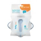 BabyOno tányér - tapadó aljú, fedeles, kanállal kék 1063/05
