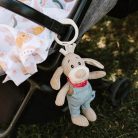 BabyOno felhúzós-zenélő - Kertész kutya kordbársony 1124/01