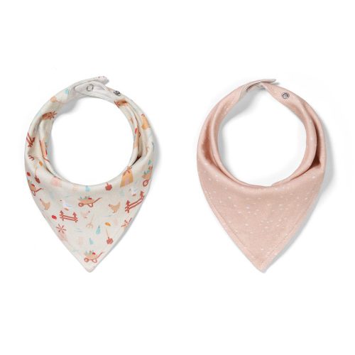 BabyOno előke - háromszög 2db Farm 879/09