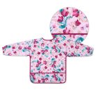 BabyOno előke - hosszú ujjas vízálló Floral 2-4év 1477/01
