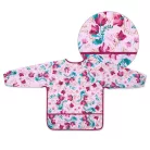 BabyOno előke - hosszú ujjas vízálló Floral 2-4év 1477/01