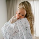 BabyOno textilpelenka színes 3db bambusz világoskék 397/12
