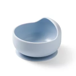 BabyOno tálka szilikon tapadó aljú kék 1481/01